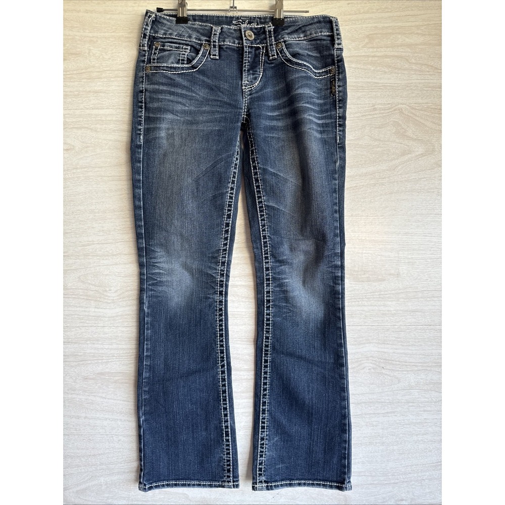 Silver Jeans Co. Aiko Distressed Bootcut Sz 27x31